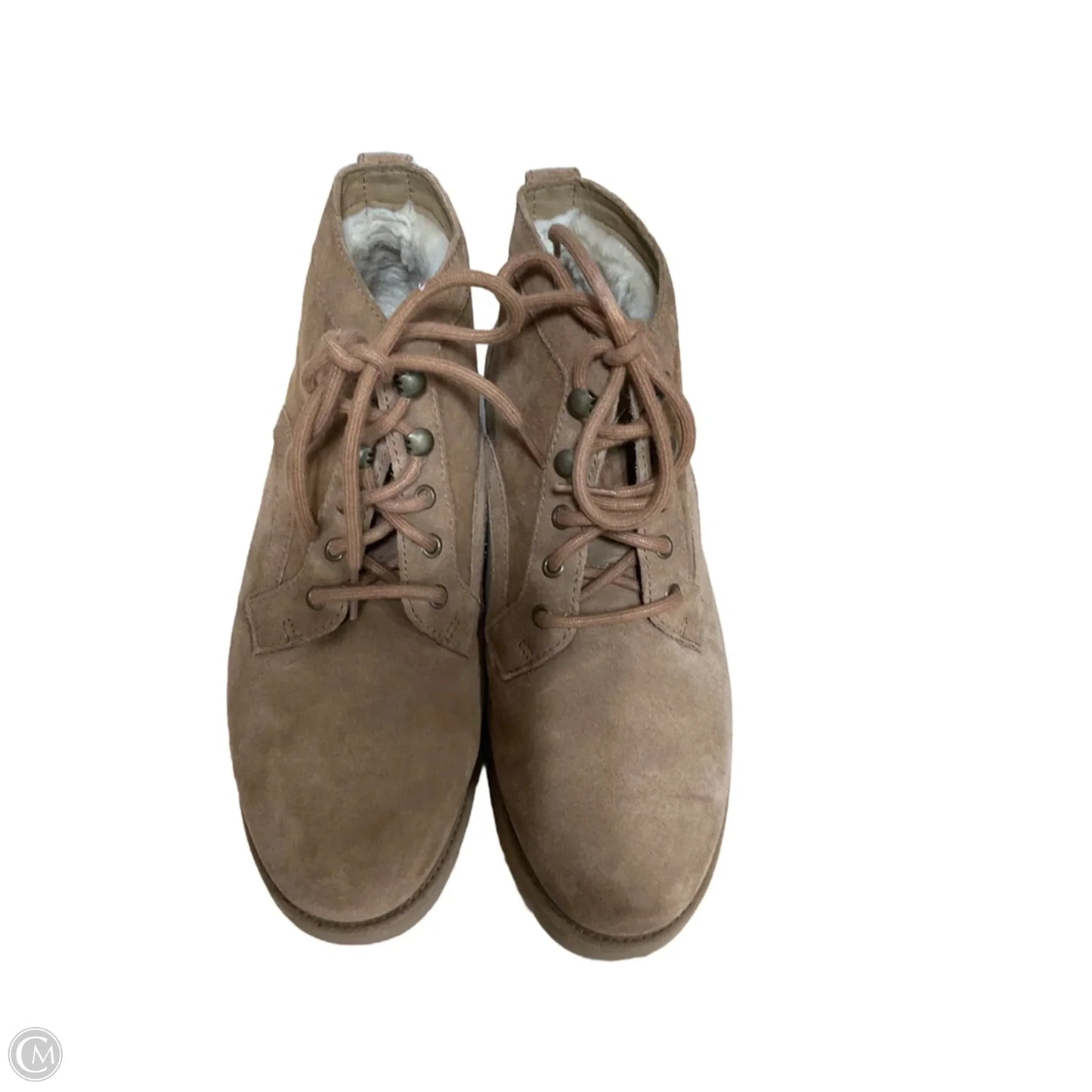 Boots Designer By Ugg In Tan, Size: 8.5