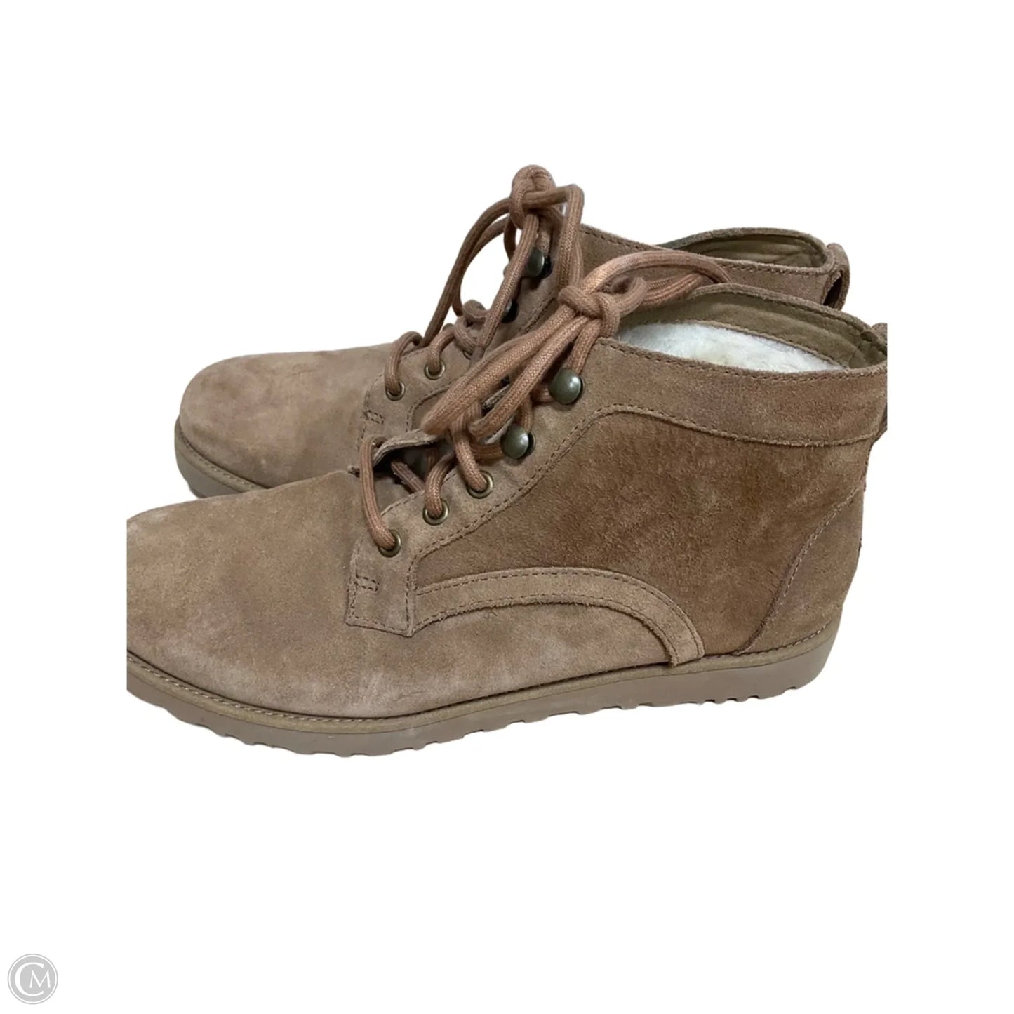 Boots Designer By Ugg In Tan, Size: 8.5