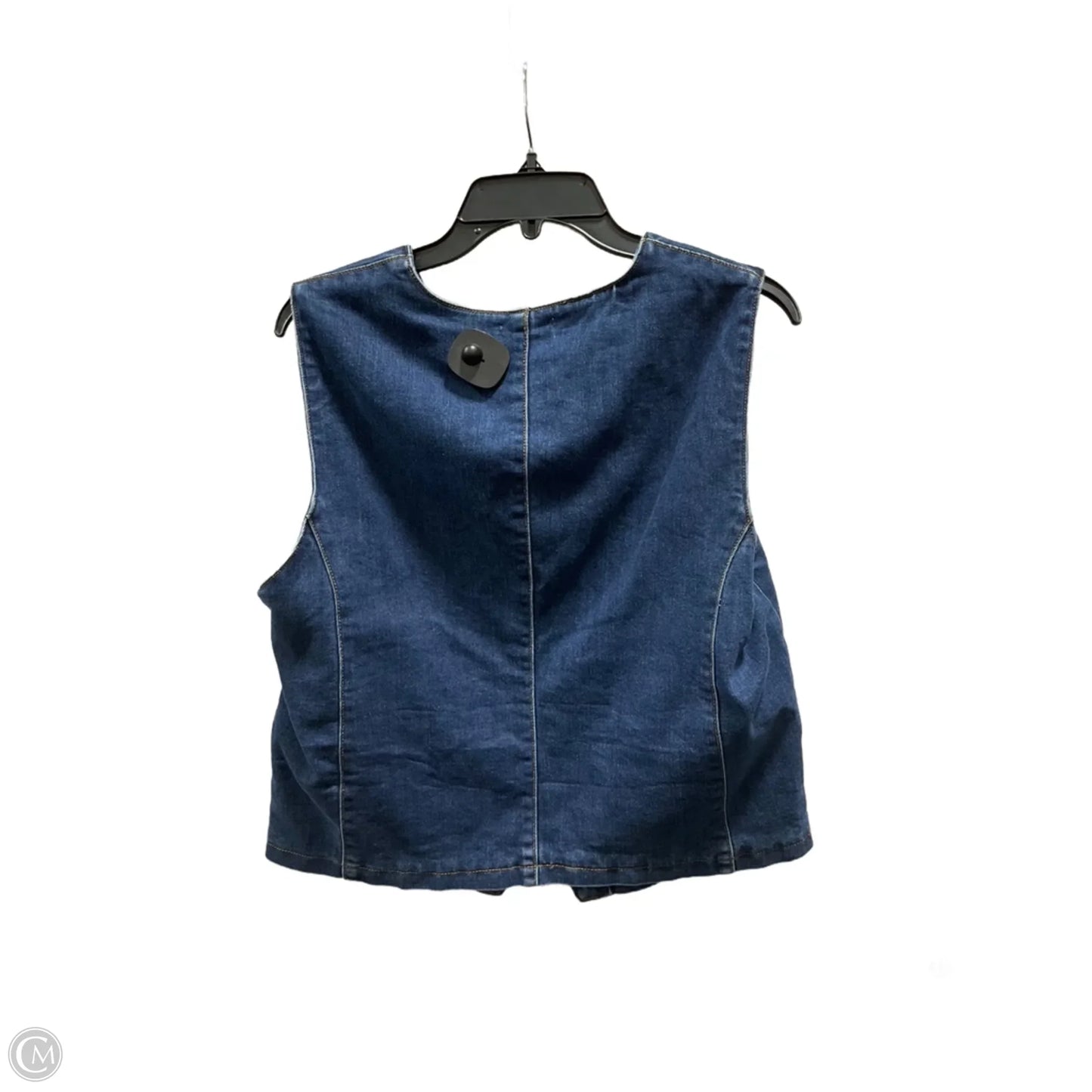 Top Sleeveless By Anniewear In Blue, Size: L