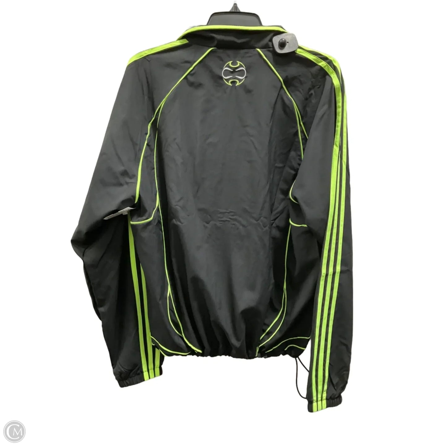 Athletic Jacket By Adidas In Black, Size: S
