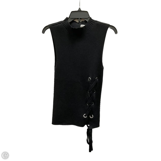 Top Sleeveless By Express In Black, Size: S