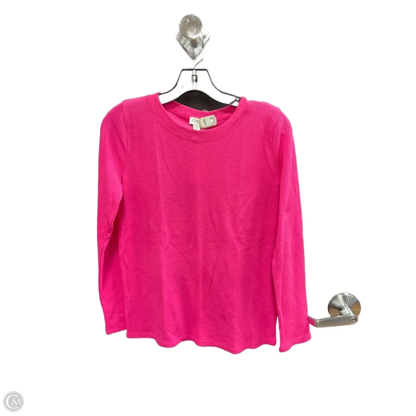 Top Long Sleeve Basic By J. Crew In Pink, Size: Xs