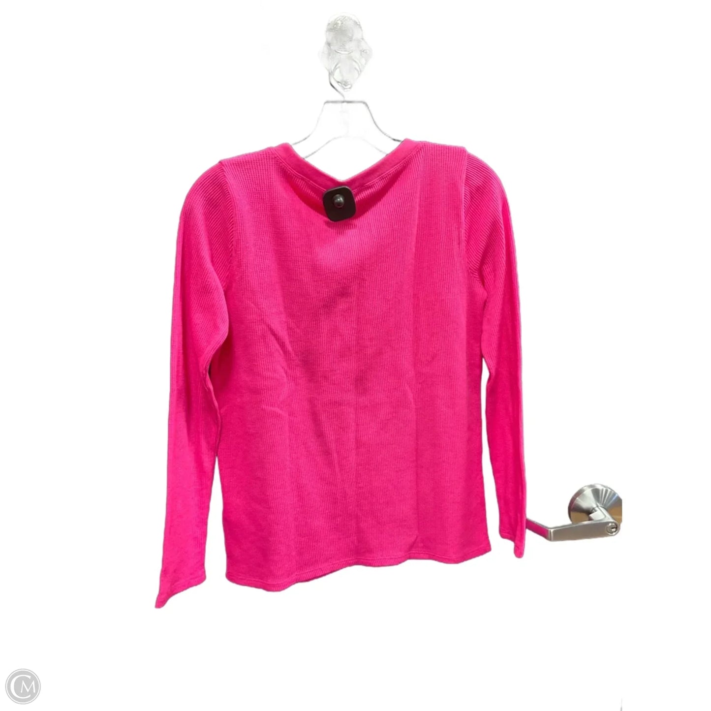 Top Long Sleeve Basic By J. Crew In Pink, Size: Xs