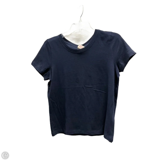 Top Short Sleeve Basic By J. Crew In Blue, Size: S
