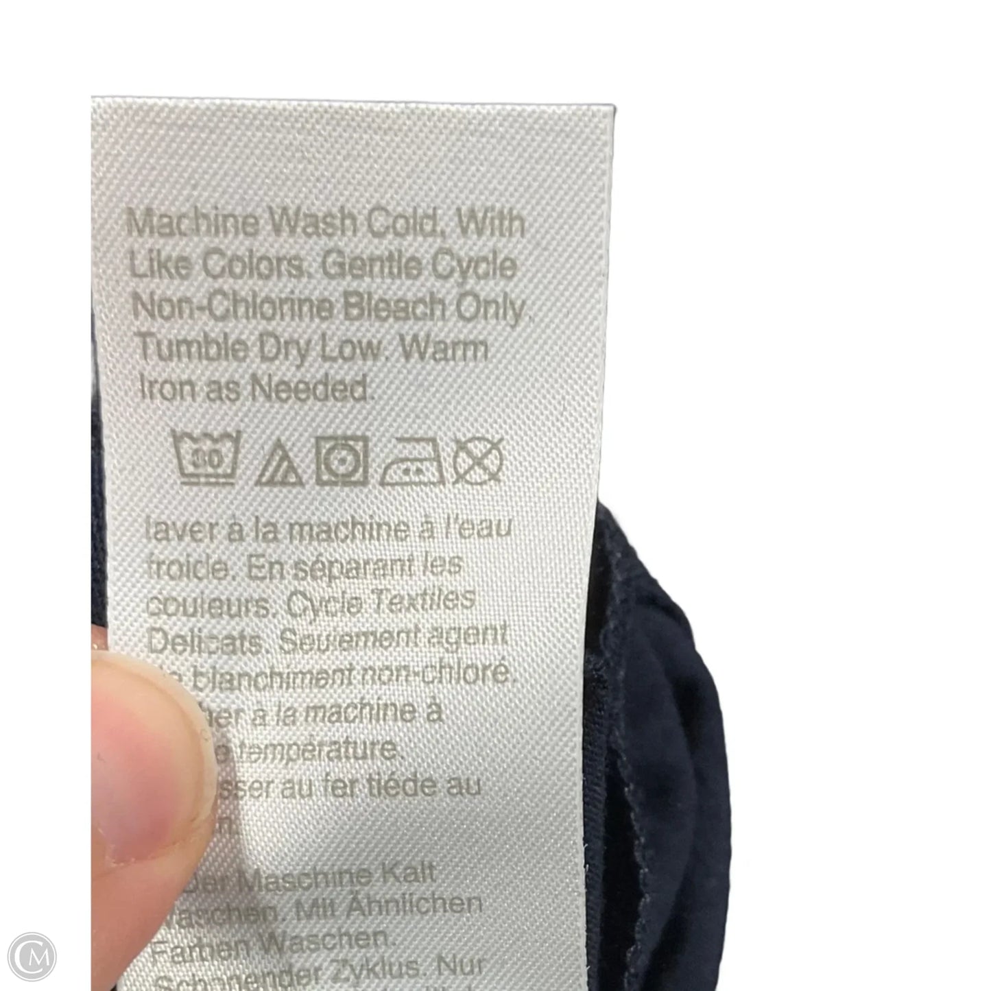 Top Short Sleeve Basic By J. Crew In Blue, Size: S