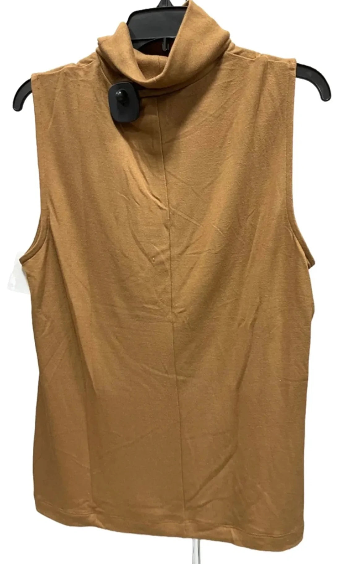 Top Sleeveless By Banana Republic In Tan, Size: Xl