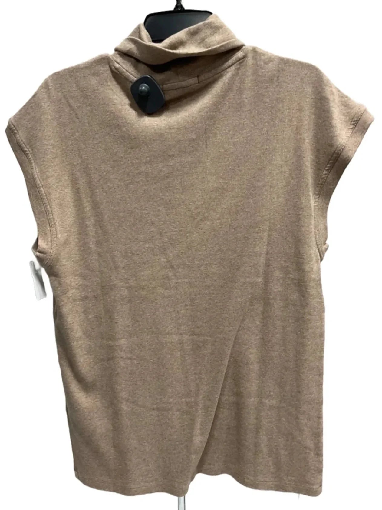 Top Sleeveless By Banana Republic In Tan, Size: Xl
