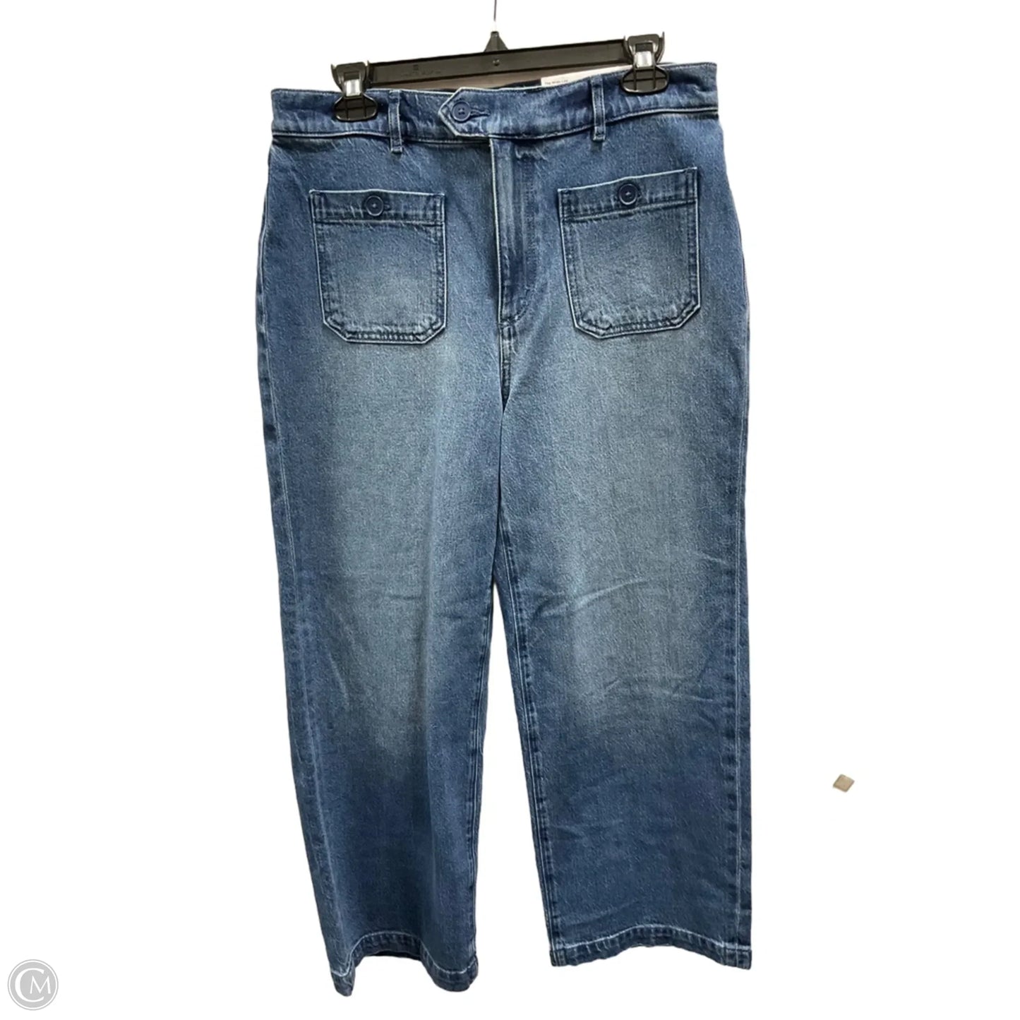 Jeans Wide Leg By Loft In Blue, Size: 8