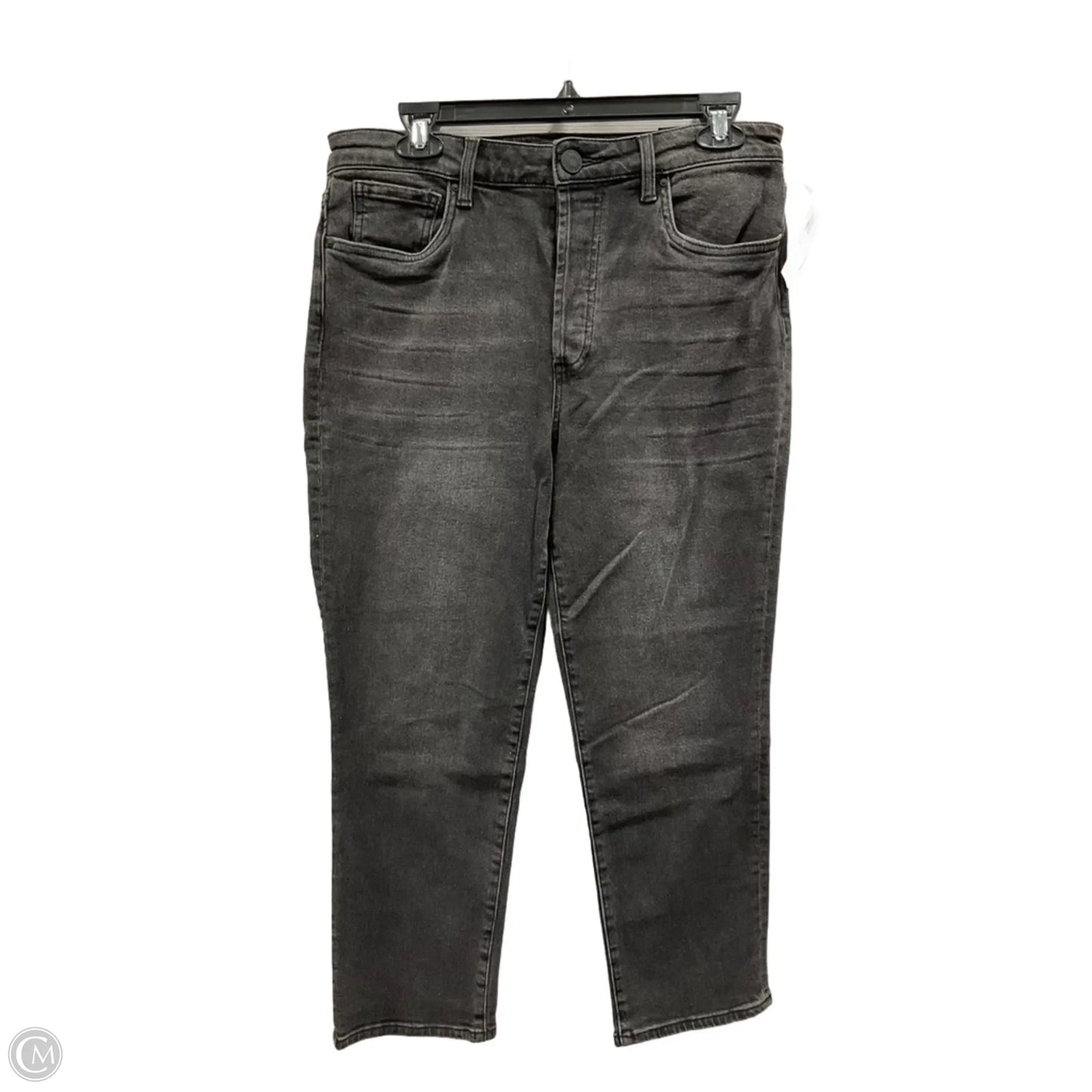 Jeans Straight By Kut In Black, Size: 8