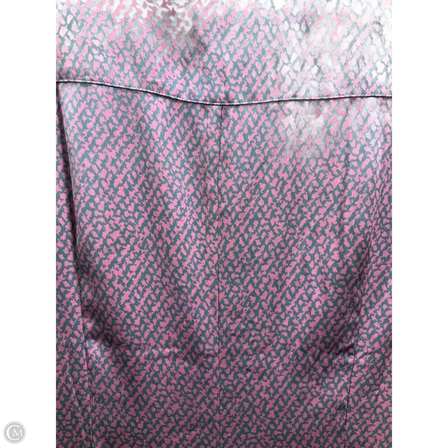 Dress Casual Maxi By Chicos In Red, Size: 1x