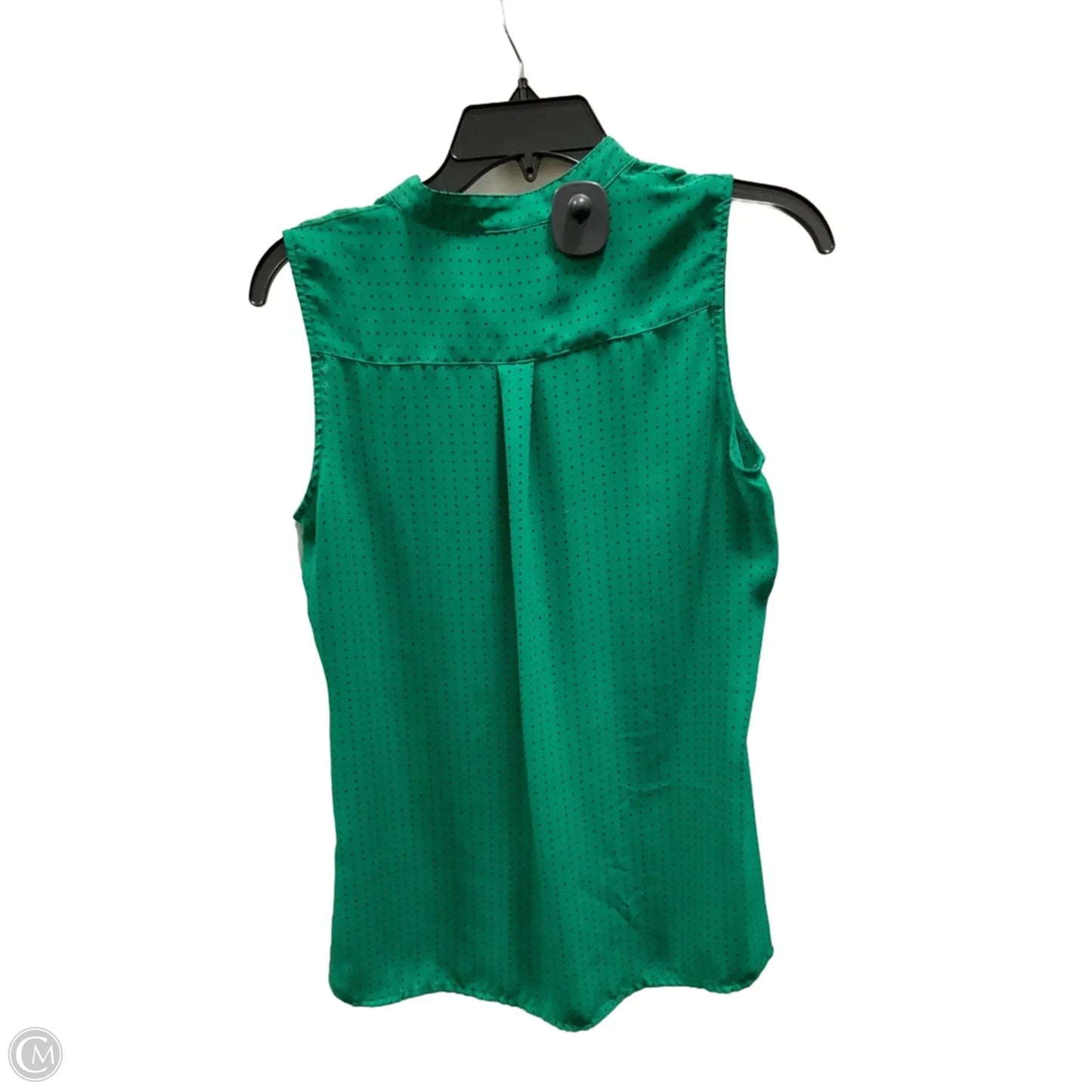 Top Sleeveless By Banana Republic In Green, Size: S