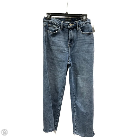 Jeans Wide Leg By Banana Republic In Blue, Size: 4