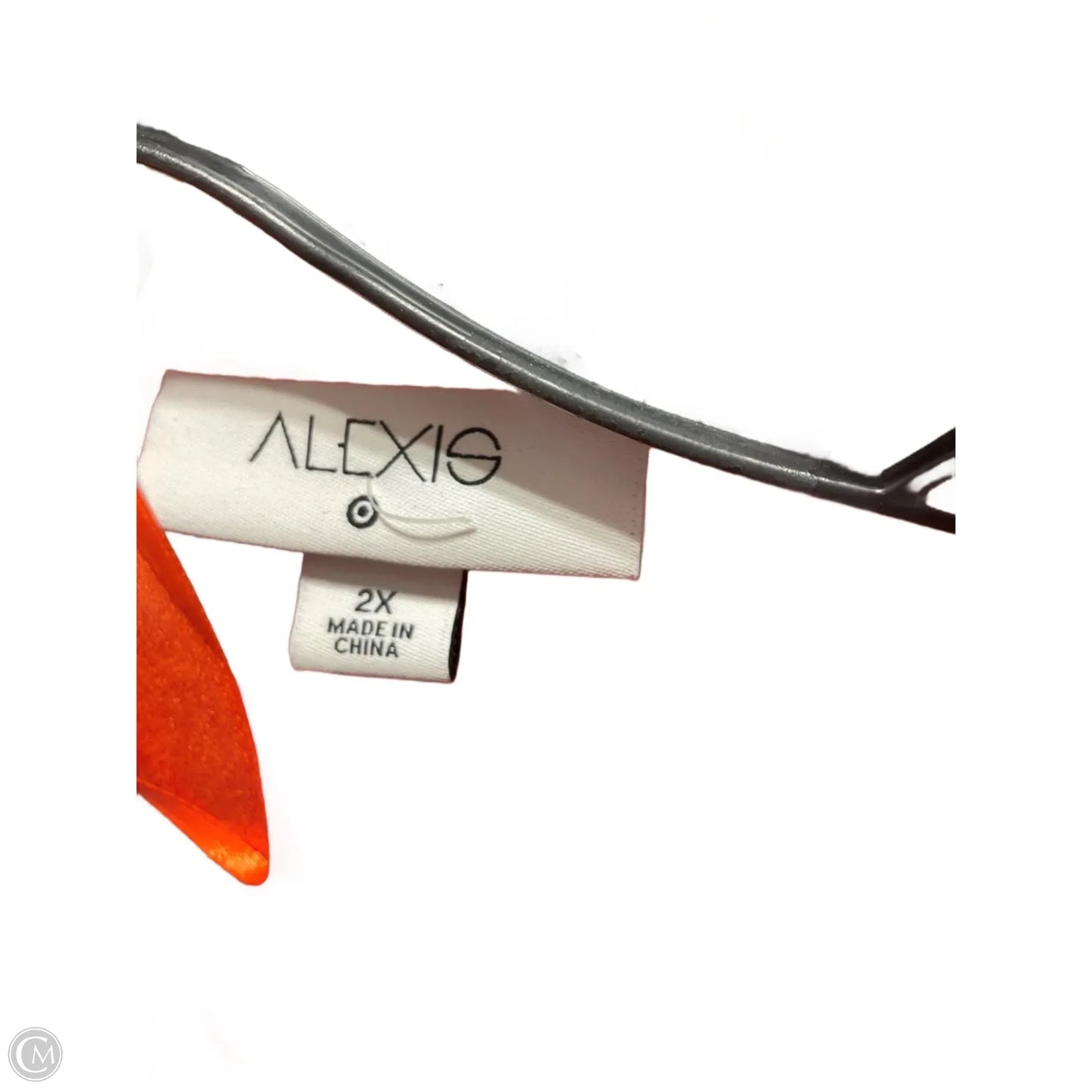 Dress Party Short By Alexis Bittar In Orange, Size: 2x