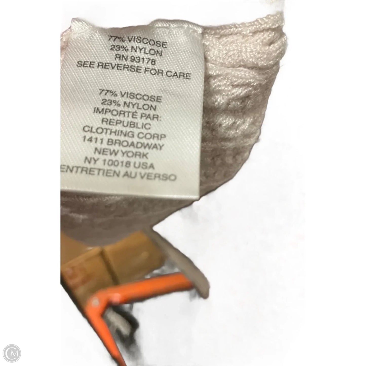 Top Short Sleeve By Truth In Grey, Size: L