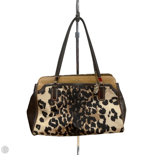 Handbag Designer By Coach, Size: Medium