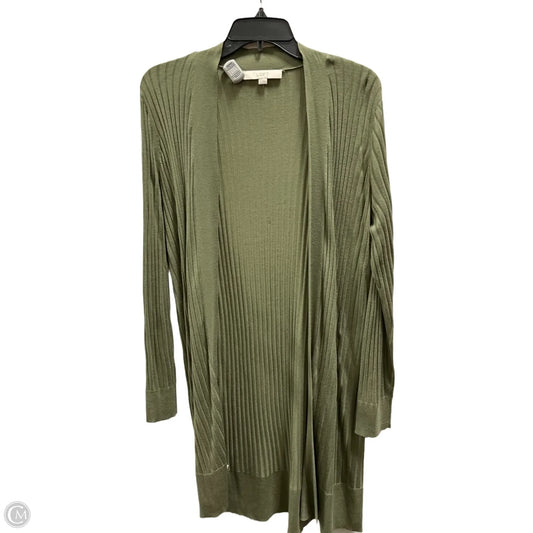 Cardigan By Loft In Green, Size: L