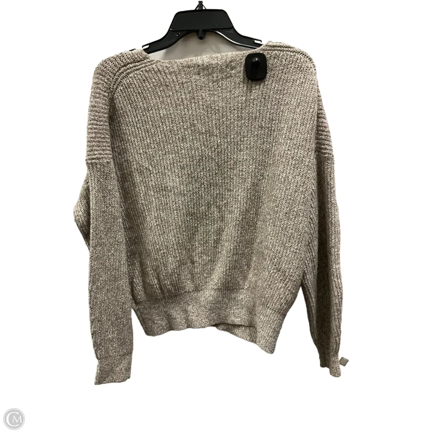 Sweater Cardigan By Loft In Brown, Size: M