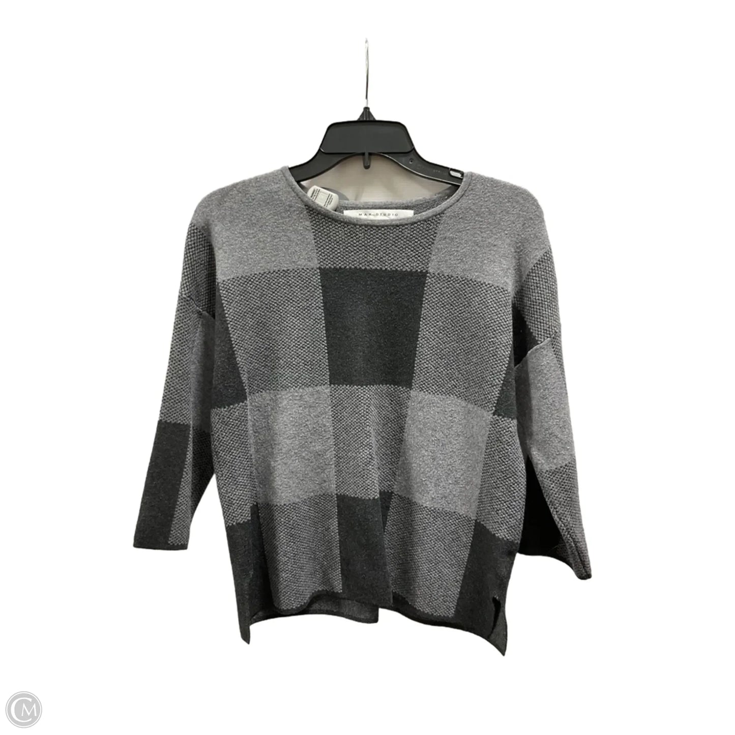 Sweater By Max Studio In Grey, Size: S