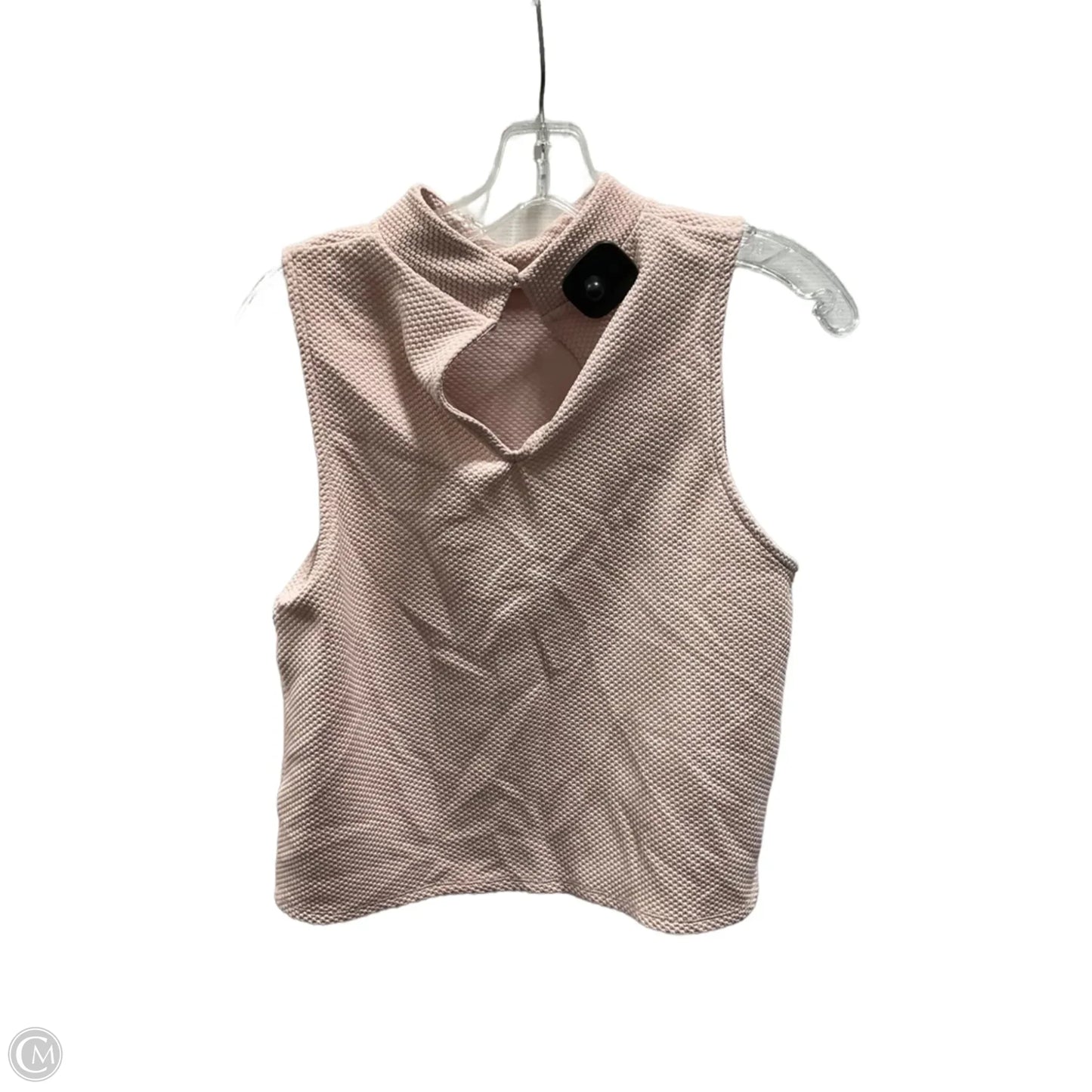 Top Sleeveless By Express In Pink, Size: M