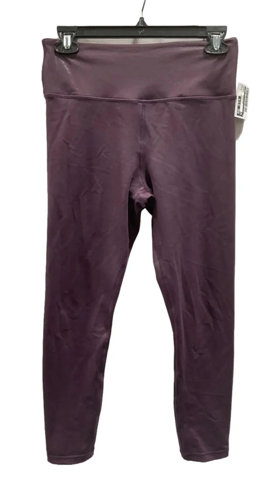 Athletic Leggings By Zyia In Purple, Size: M