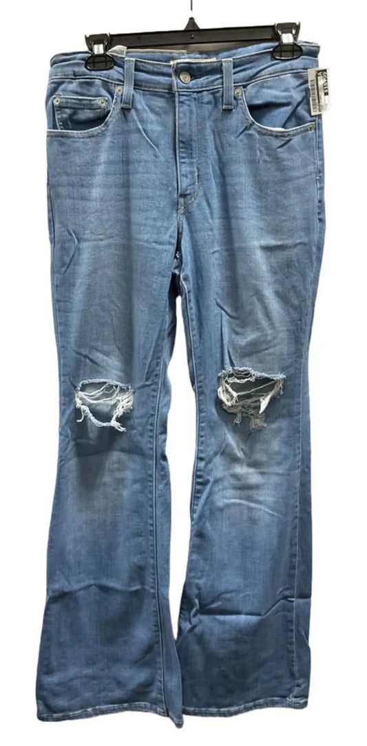 Jeans Flared By Levis In Blue, Size: 8