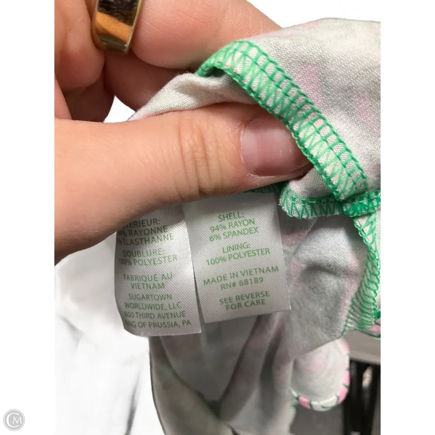 Dress Designer By Lilly Pulitzer In Green, Size: Xs