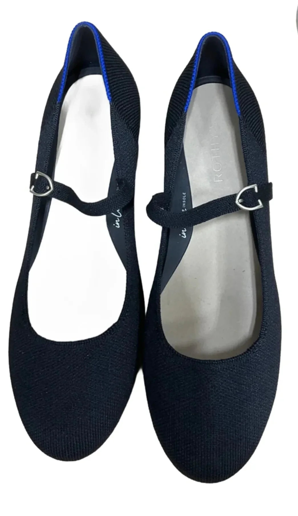 Shoes Heels Block By Rothys In Black, Size: 9