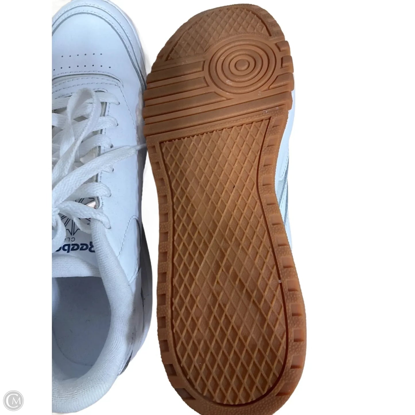 Shoes Athletic By Reebok In White, Size: 9