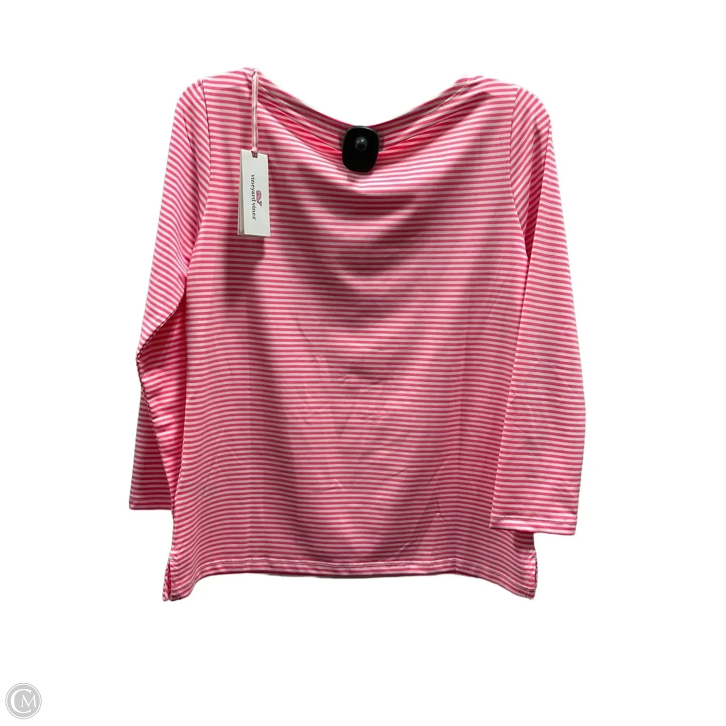 Top Long Sleeve By Vineyard Vines In Pink, Size: M