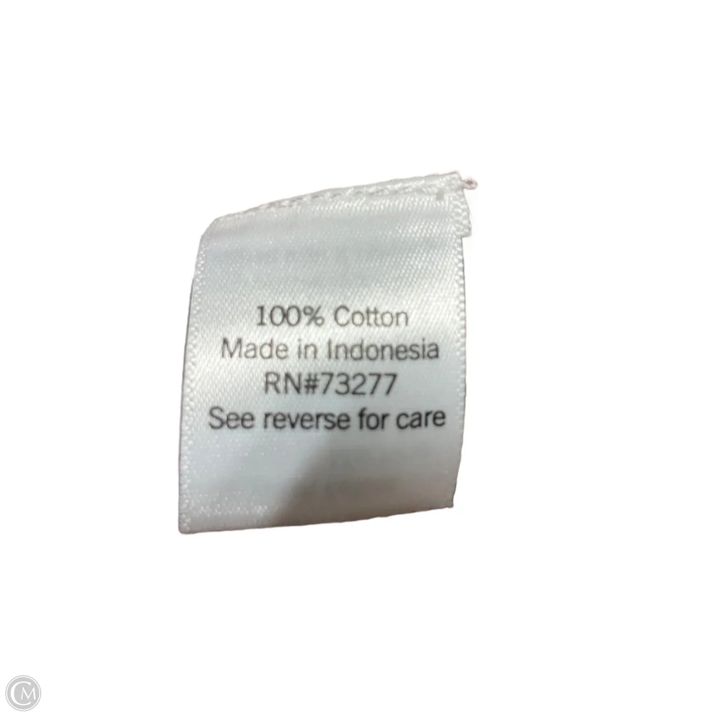 Top Short Sleeve By Nine West In Orange, Size: Xl