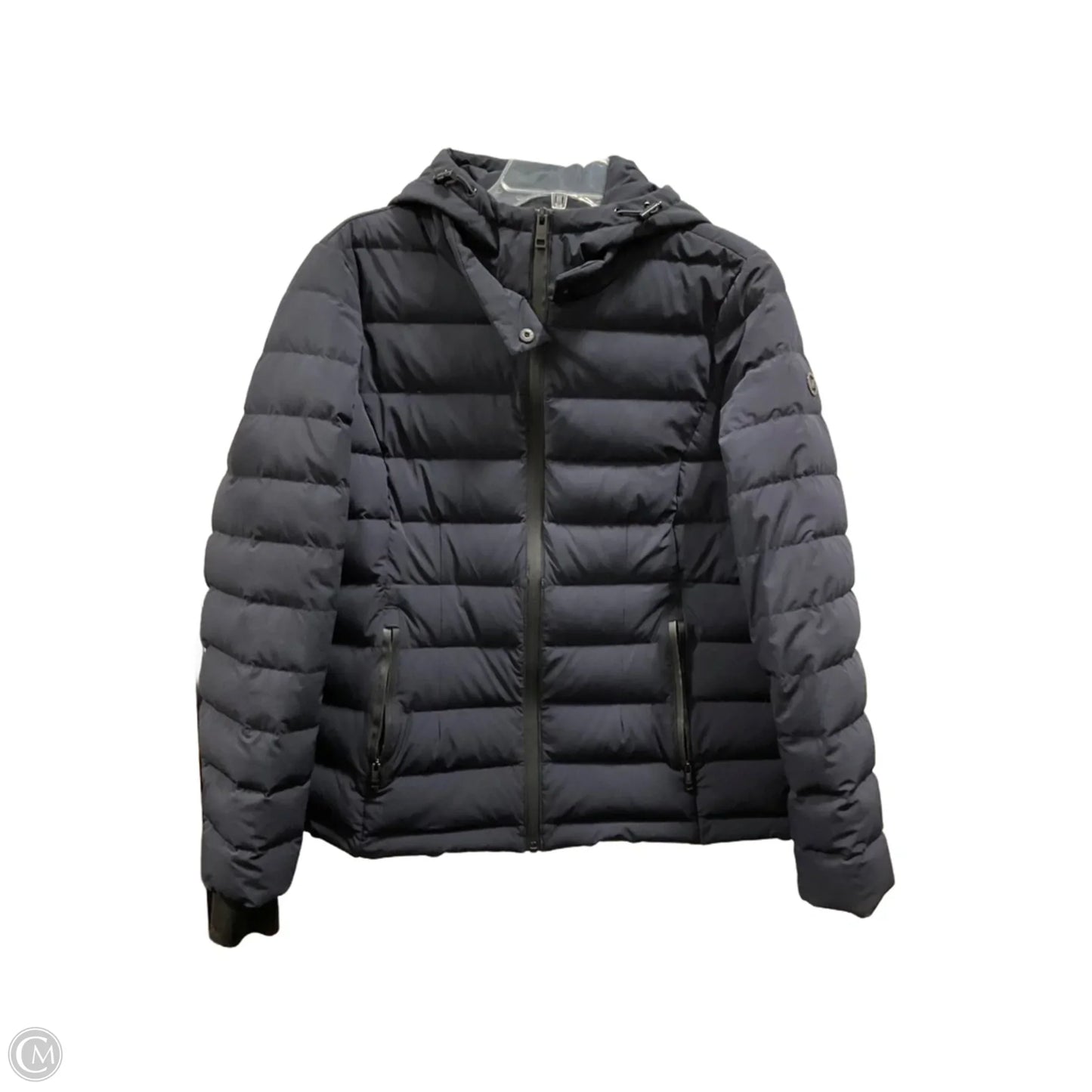 Coat Puffer & Quilted By Michael By Michael Kors In Navy, Size: L