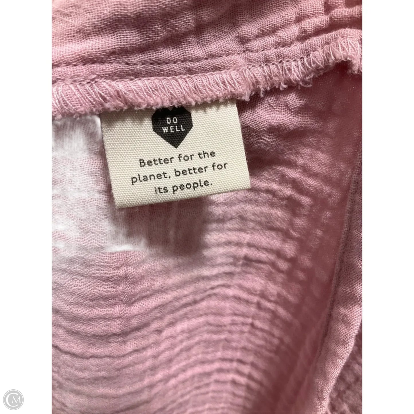 Dress Casual Short By Madewell In Pink, Size: L