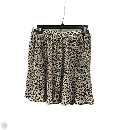Skirt Mini & Short By Banana Republic In Animal Print, Size: 2