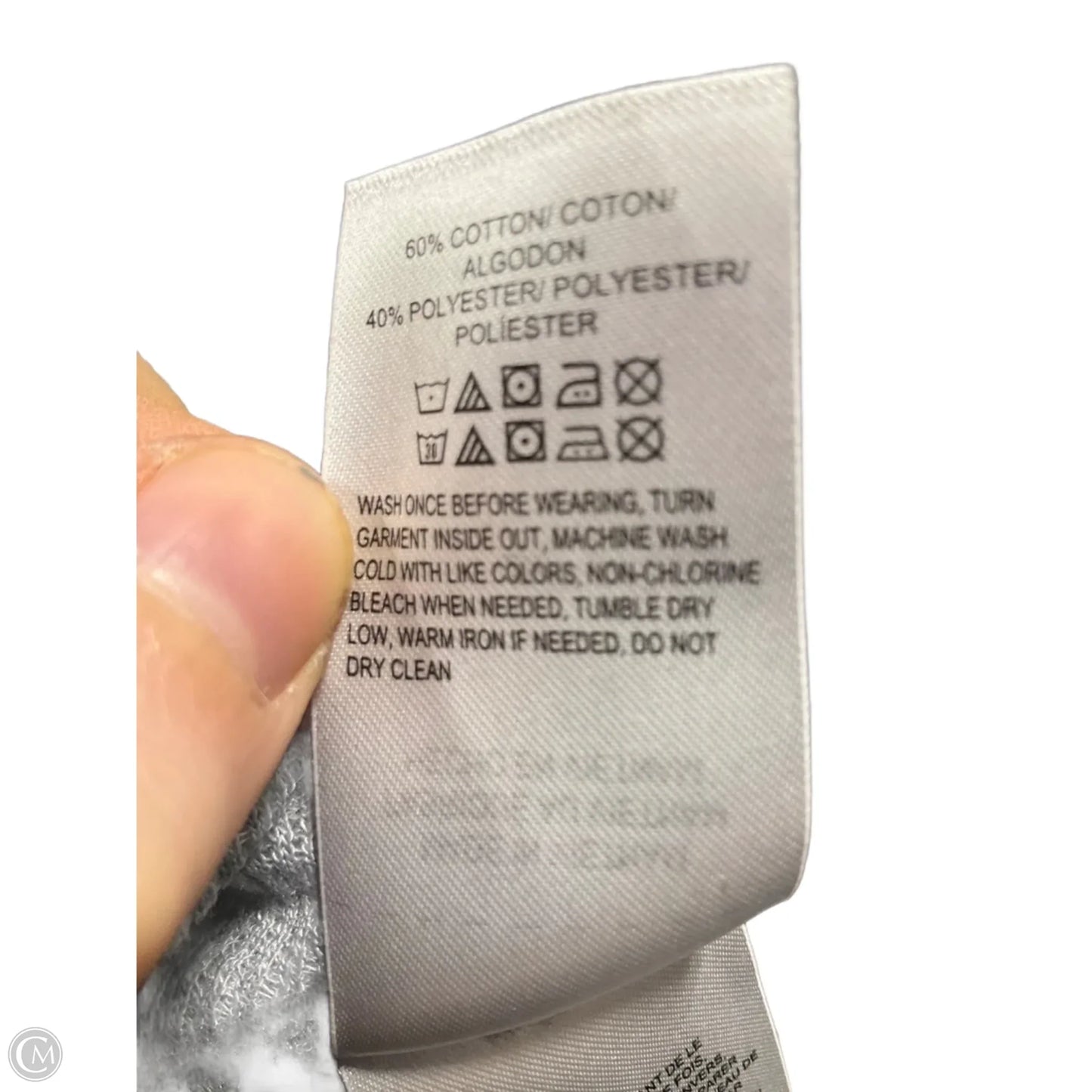 Top Long Sleeve By Lucky Brand In Grey, Size: 2x