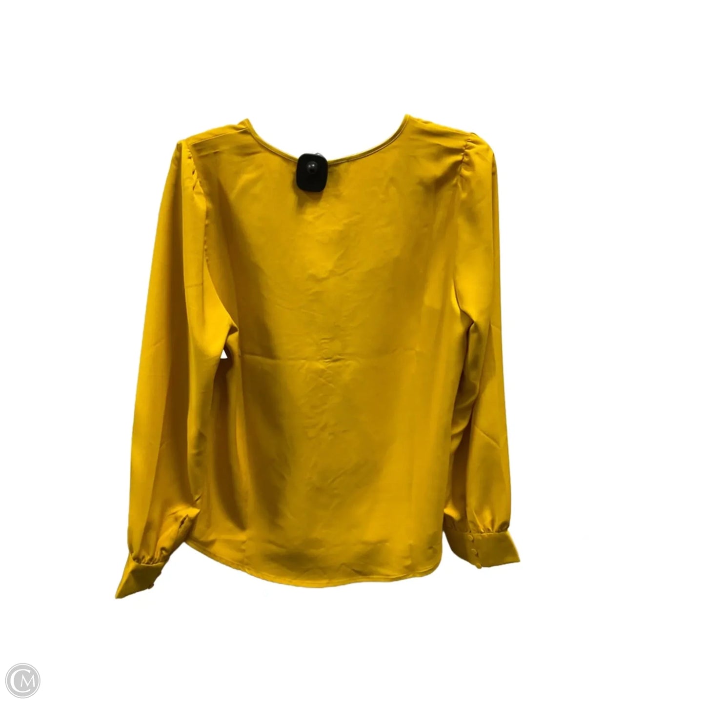 Top Long Sleeve By J. Crew In Yellow, Size: M