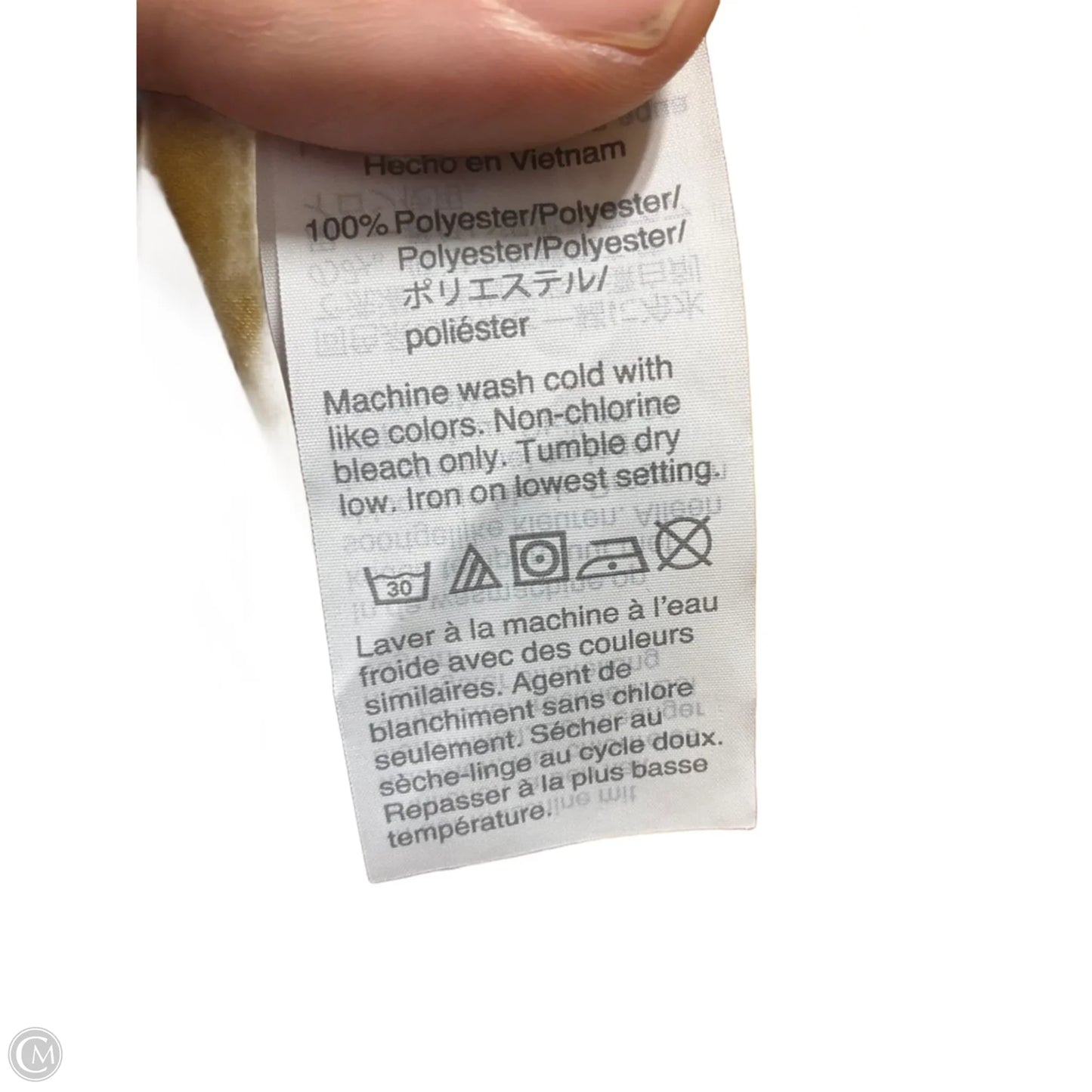 Top Long Sleeve By J. Crew In Yellow, Size: M