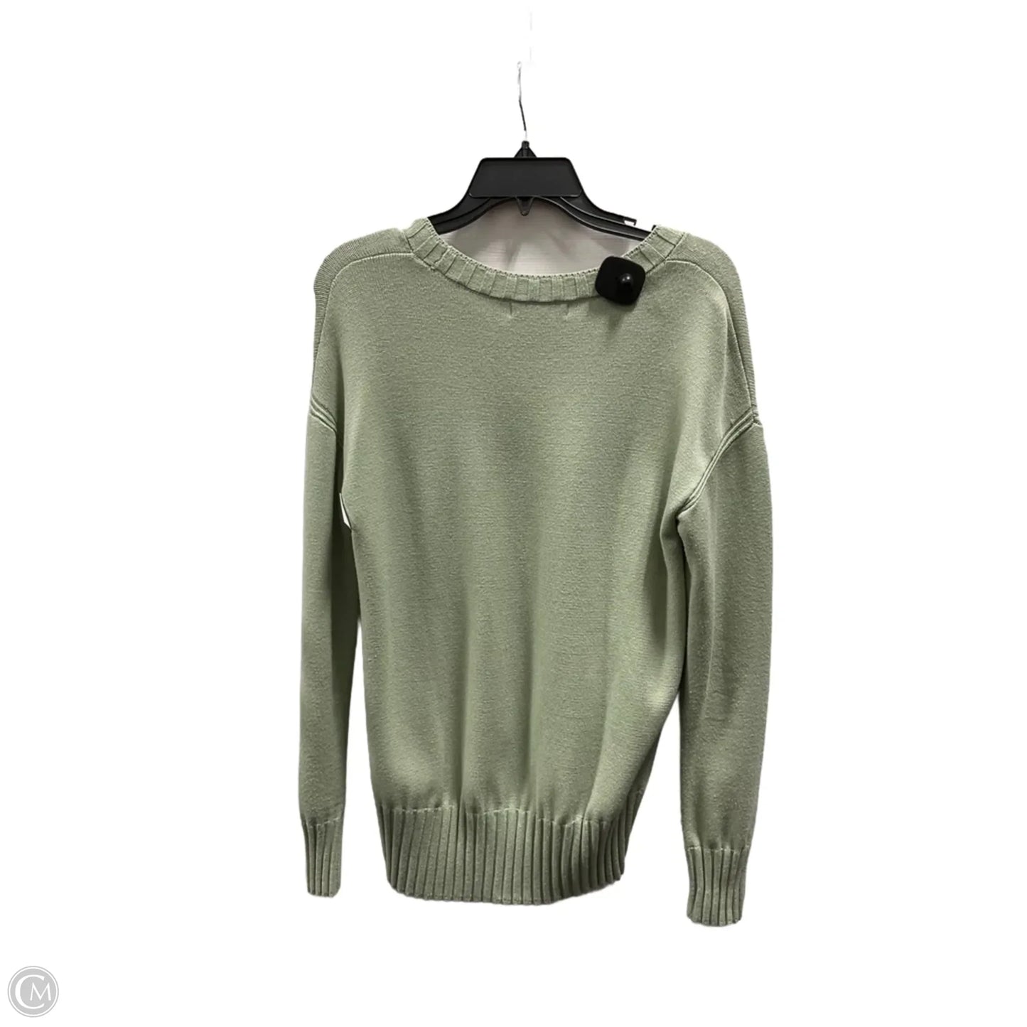 Top Long Sleeve By Banana Republic In Green, Size: S