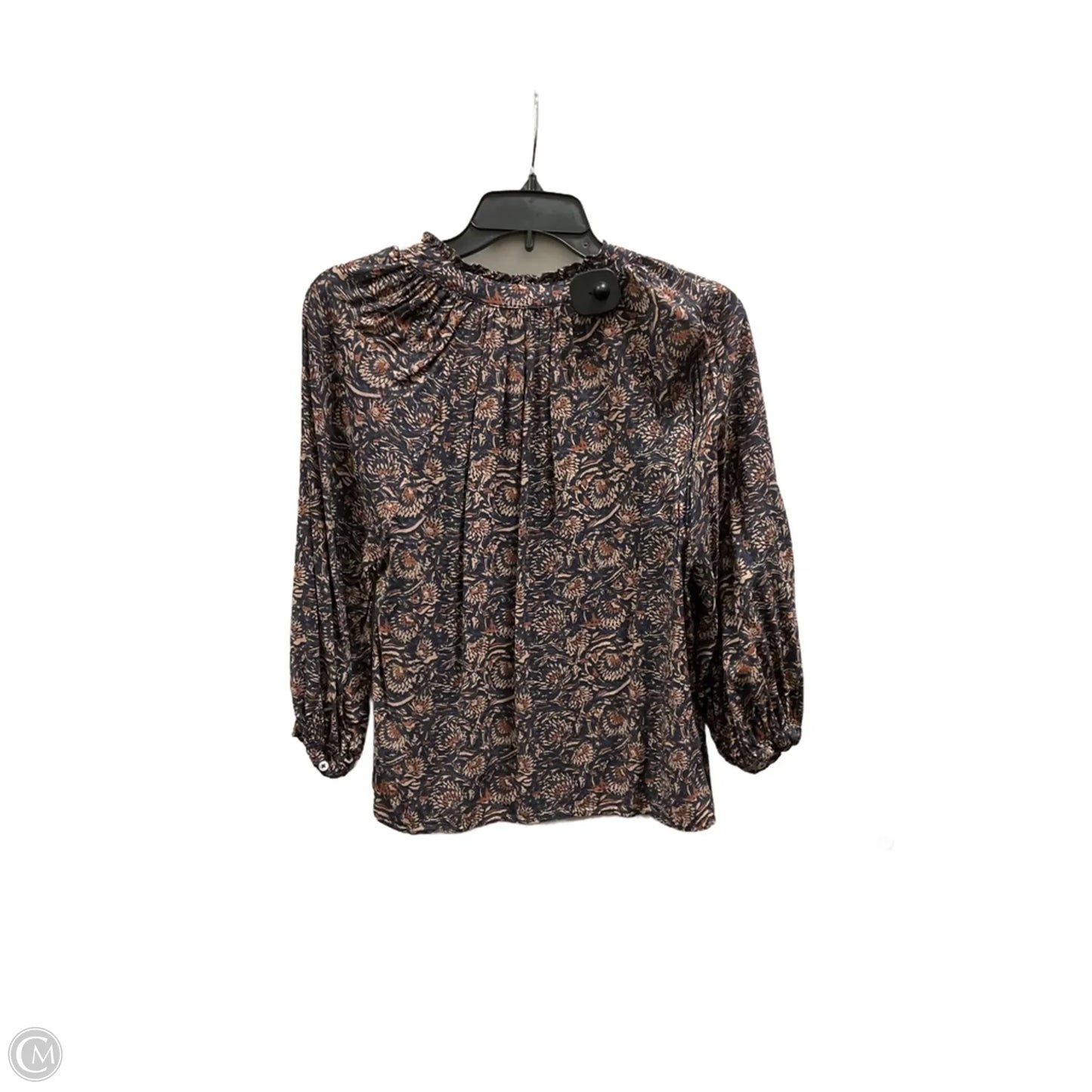 Top Long Sleeve By Cmc In Blue, Size: Xs