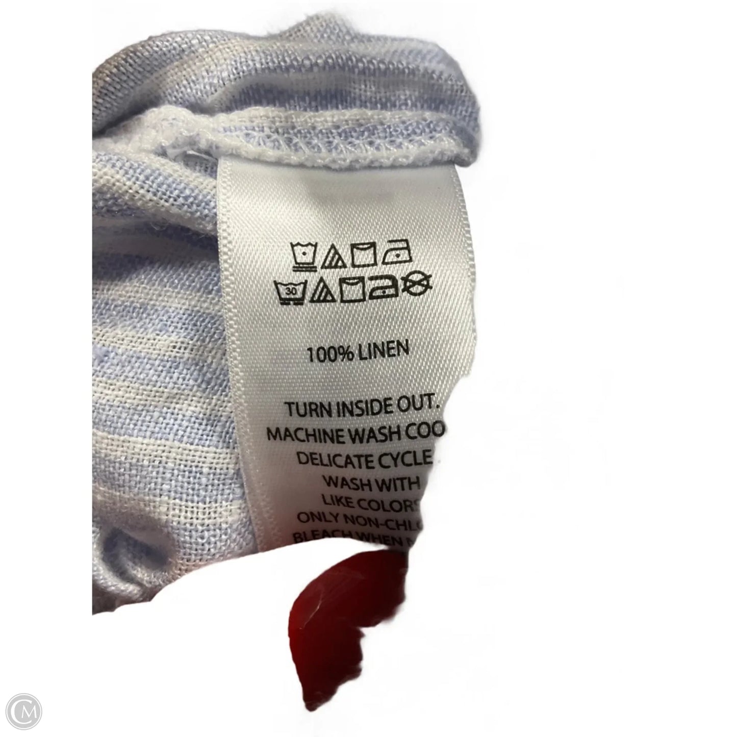 Top Long Sleeve By Rachel Zoe In Blue, Size: M