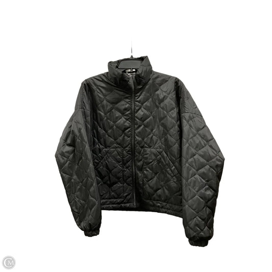 Jacket Puffer & Quilted By Zella In Black, Size: M