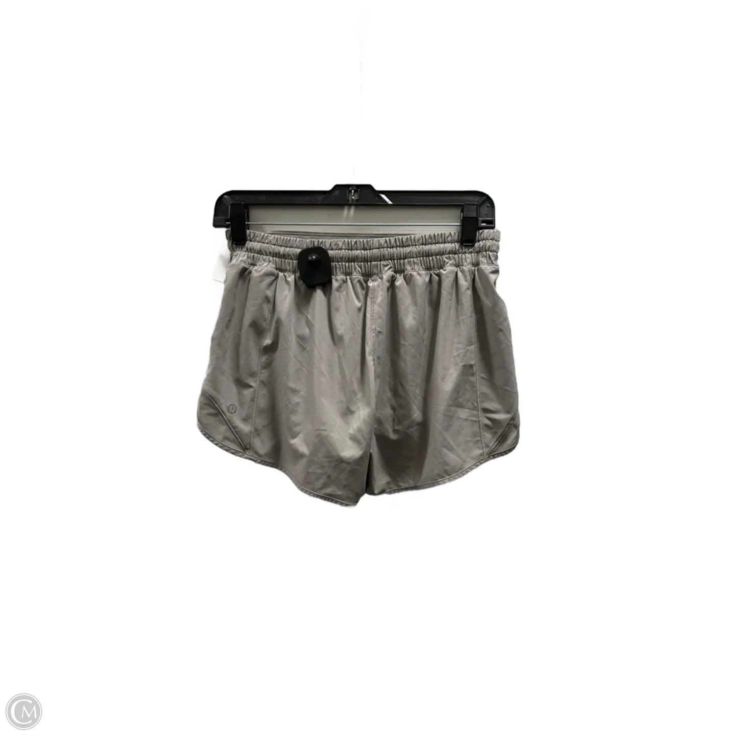 Athletic Shorts By Lululemon In Taupe, Size: 8