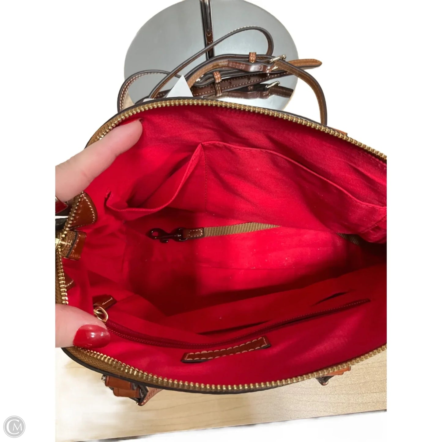 Handbag Designer By Dooney And Bourke, Size: Medium