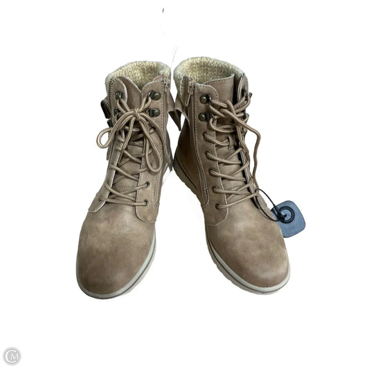 Boots Ankle Flats By White Mountain In Tan, Size: 9