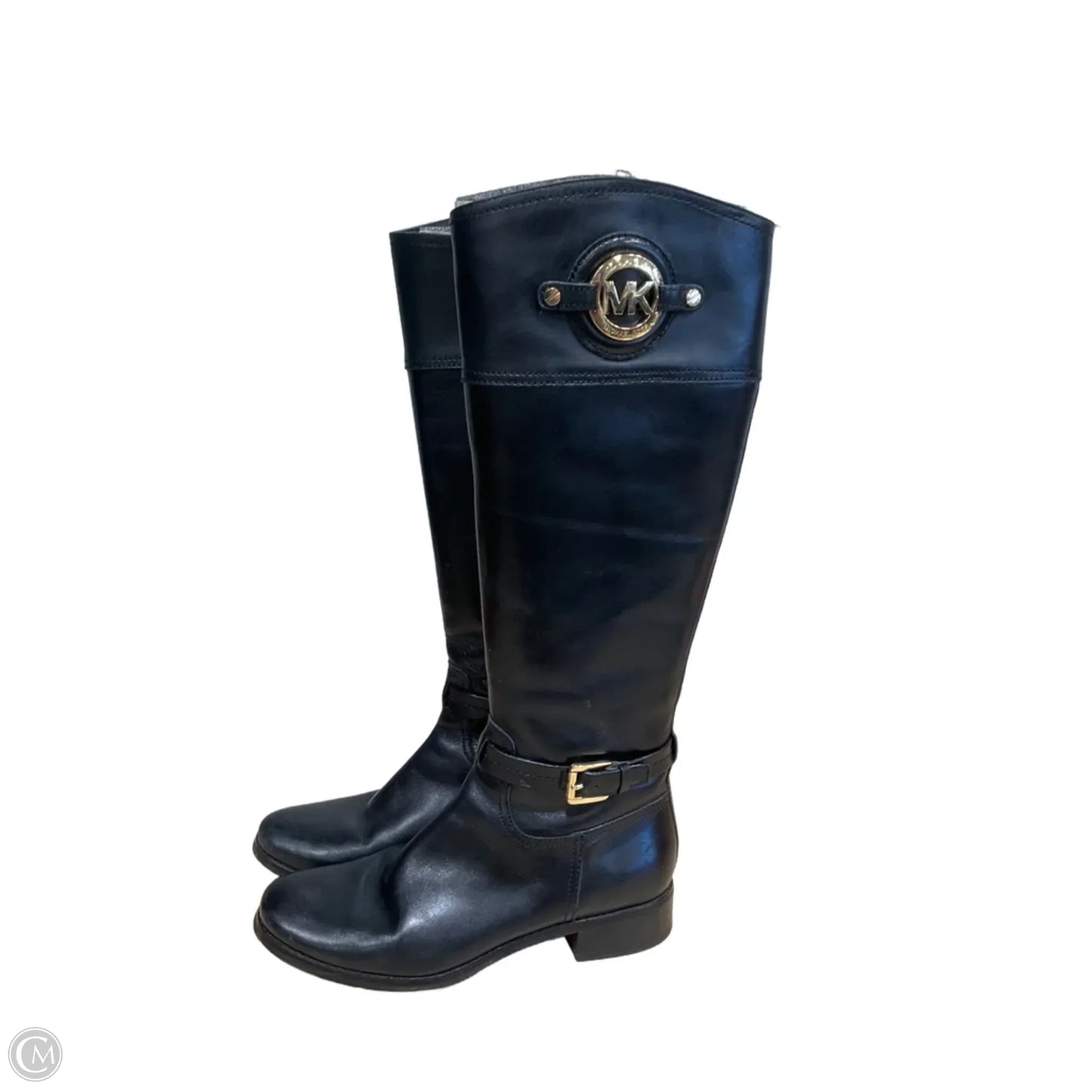 Boots Designer By Michael Kors In Black, Size: 7.5