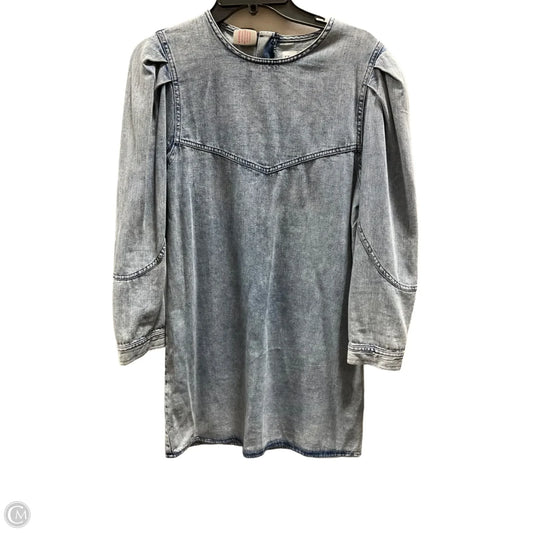 Dress Casual Short By Zara In Blue, Size: M
