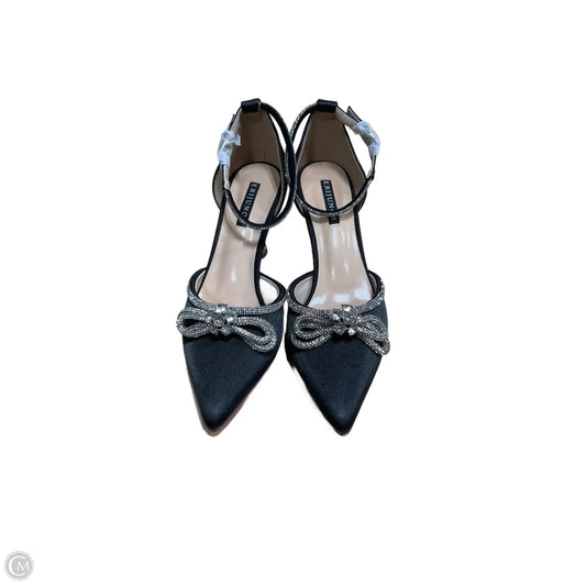 Shoes Heels Kitten By Clothes Mentor In Black, Size: 8