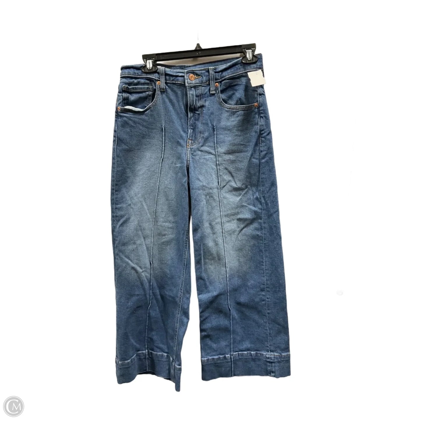 Jeans Wide Leg By Gap In Blue, Size: 6