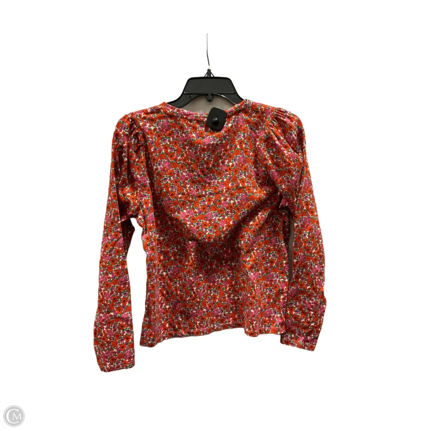 Top Long Sleeve By J. Crew In Orange, Size: M