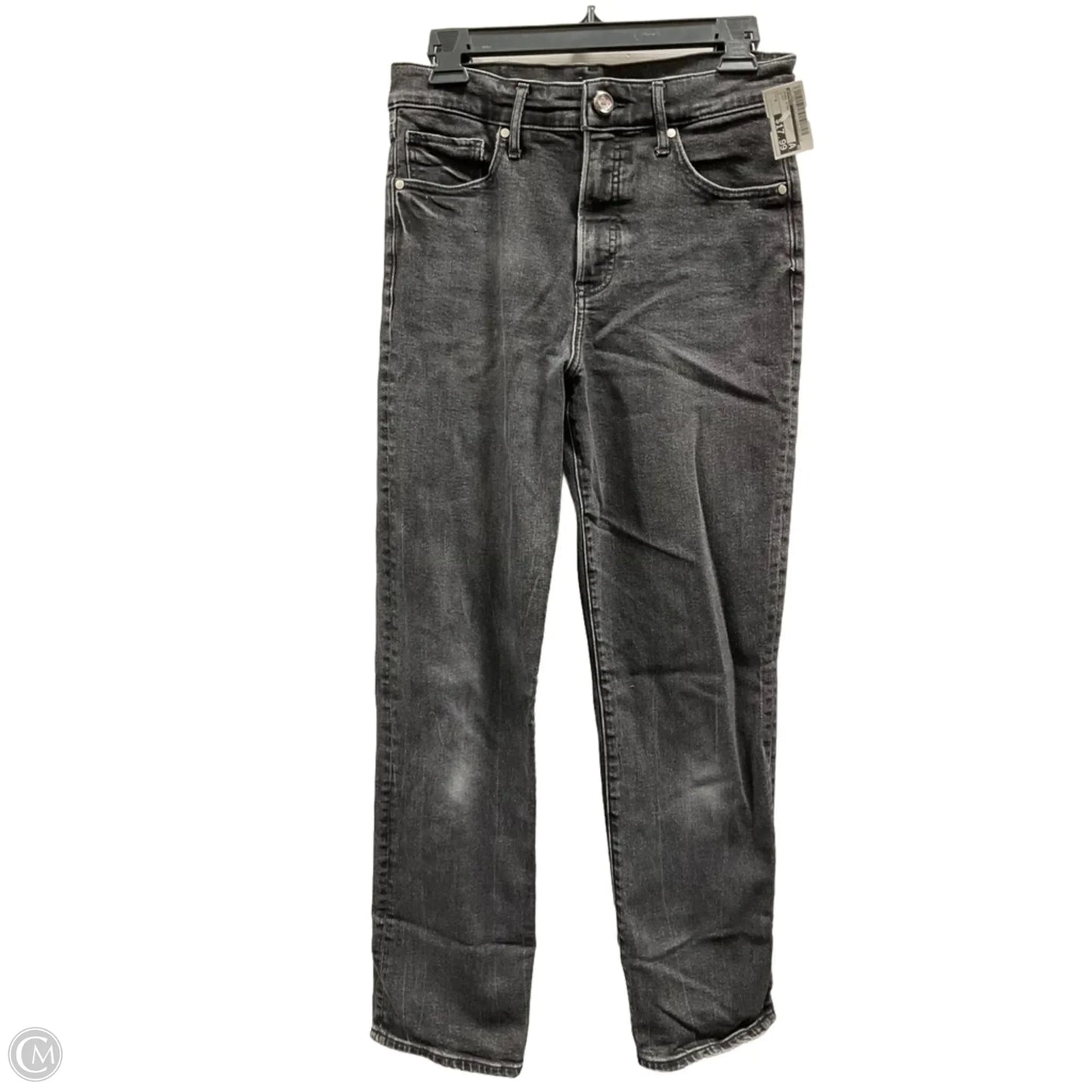 Jeans Straight By Express In Black, Size: 6