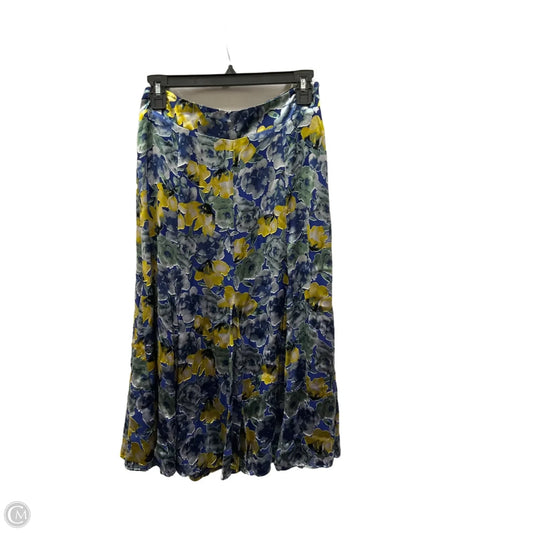 Skirt Midi By White House Black Market In Blue, Size: 4
